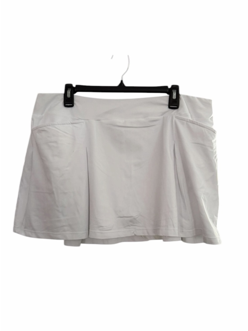 Tail White Label Women's 15” Pleated Golf Skort Size XL Waist 18” White